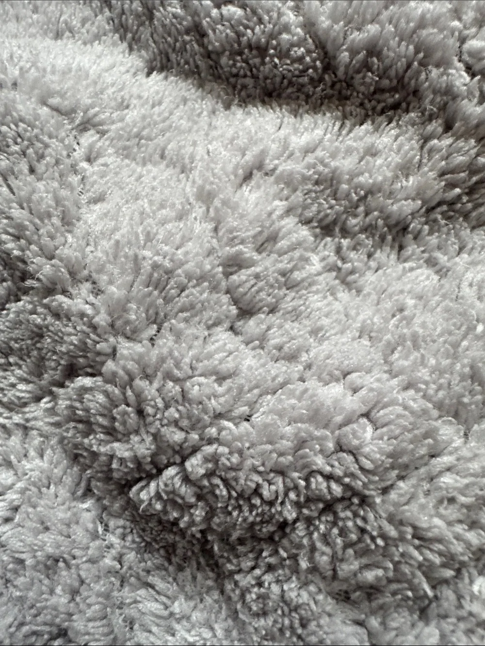 2 Plush Light Gray Beach Towel - Soft Absorbent Comfort